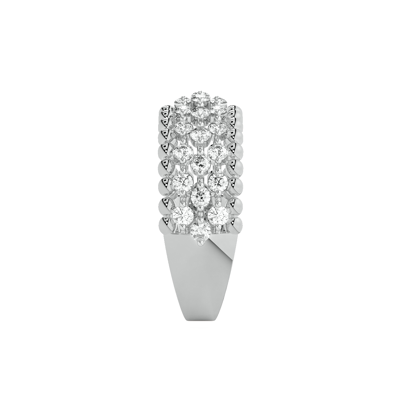 Thea Round Diamond Engagement Ring